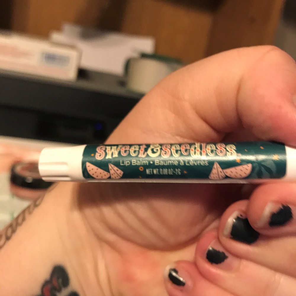 Sweet & Seedless Lip Balm